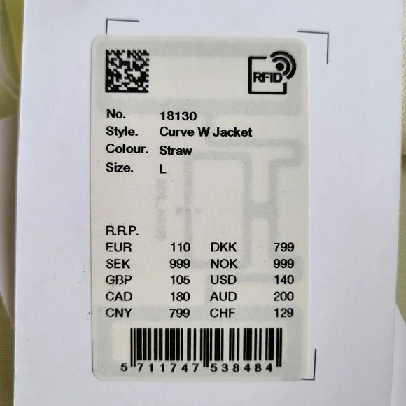 NWT Rains Curve Belted Raincoat Trench, Women's M/L Color Straw - Picture 13 of 15